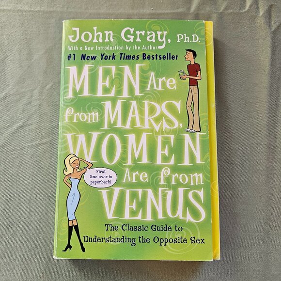 Men are From Mars, Women are from Venus by John Gray Paperback - Picture 1 of 8